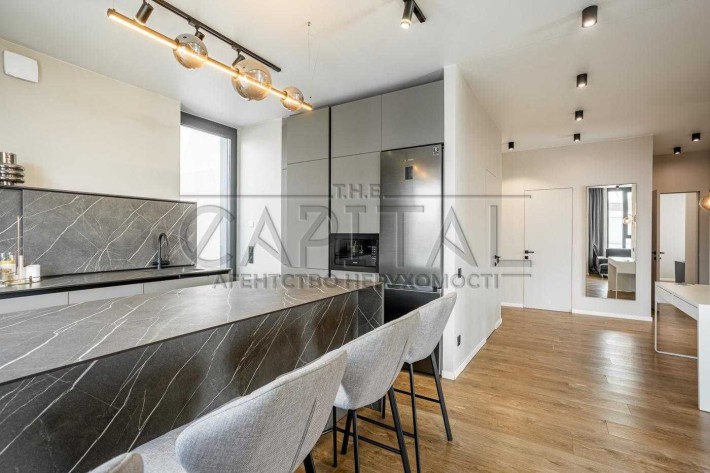 3К з терасою в ЖК Rybalsky Поділ Набережно-Рибалська паркомісце - фото 1