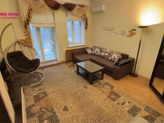 Оренда  1к квартири в центрі, автономне газове опалення