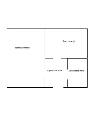 Здається 1-но кімнатна квартира - фото 1