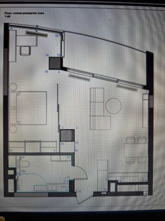 Квартира-трансформер (2к) в Taryan Tawers з видом на Батьківщину-матір - фото 1