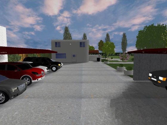 Паркоместо бабурка с зарядкой авто