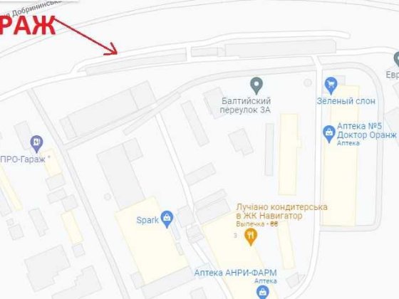 Сдам металлический гараж возле ЖК «Навигатор» (Оболонь/Куреневка)