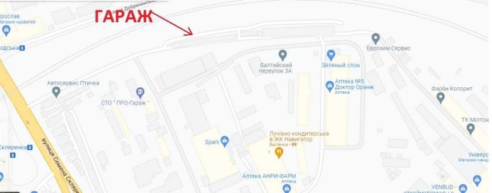 Сдам металлический гараж возле ЖК «Навигатор» (Оболонь/Куреневка) - фото 1