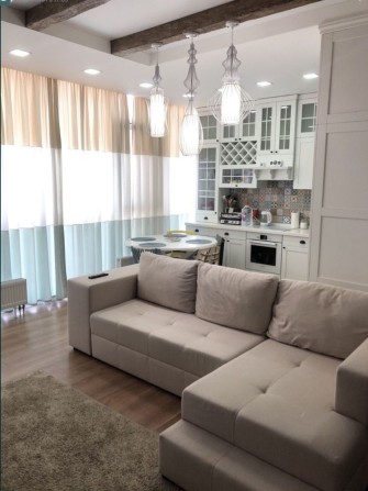 Элитная квартира 75m2 8 жемчужина вид на море Аркадия , свет 24/7 - фото 1