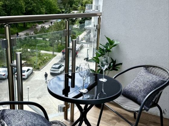 Жк Миконос от хозяйки, 10 фонтана, пляж Чайка. Санторини корфу Одесса