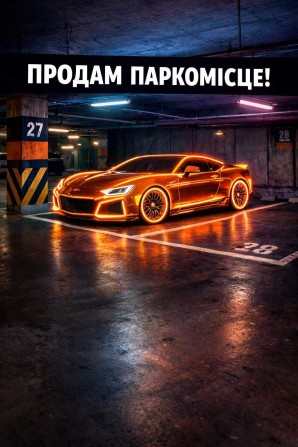 Продам паркомісце у теплому підземному паркінгу — вул. Тепловозна - фото 1
