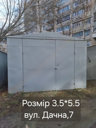 Продам високий металевий гараж по вул. Дачна,7 - фото 1