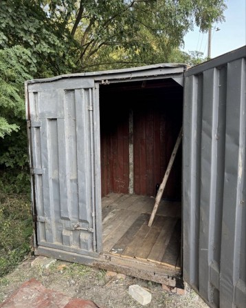 морський контейнер 5 тон будка - фото 1