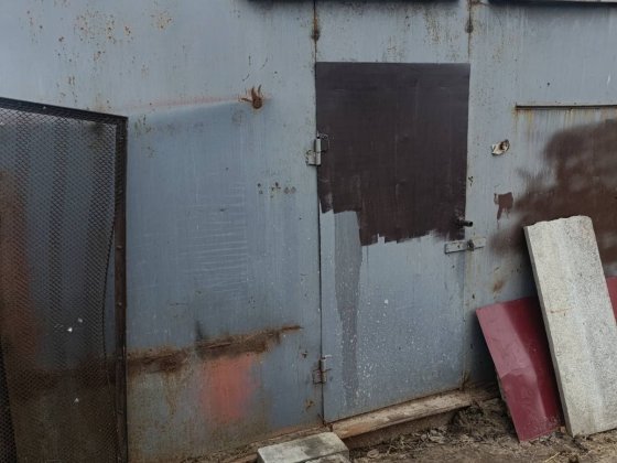 Металевий (залізний) будівельний вагончик Дніпро