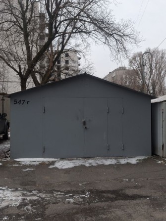 Металлический  гараж - фото 1