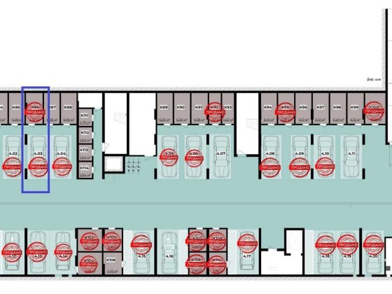 Паркомісце+комора (Парк Арена Львів, 4-а черга) Львів