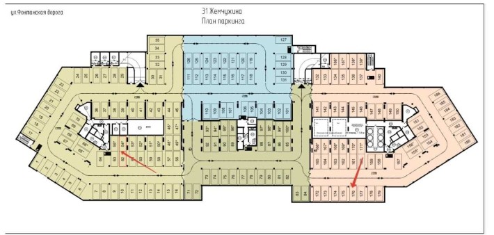 Продам семейное паркоместо в 31 Жемчужине - фото 1