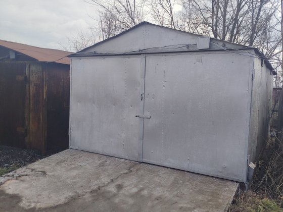 Гараж металевий кооператив Дніпро Терноватый Кут