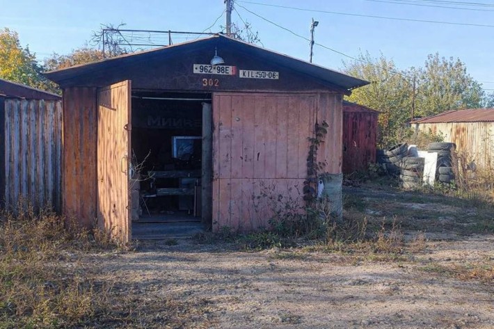 Продам металевий збірний гараж з ямою у Кооперативі Минай - фото 1