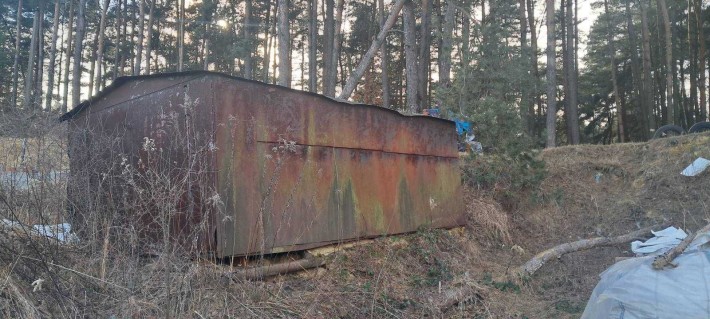 Продам металевий гараж, металева будка - фото 1