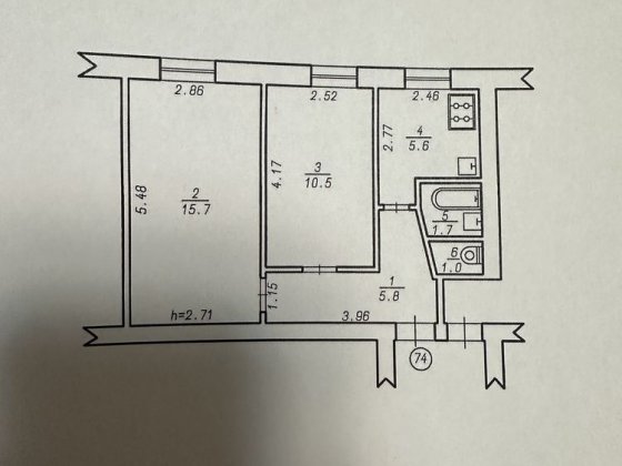 Продам частину квартири Хмельницький