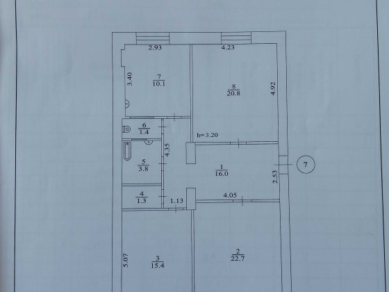 Продаж 2/3 квартири Голосіївсьий район, сталінка Киев