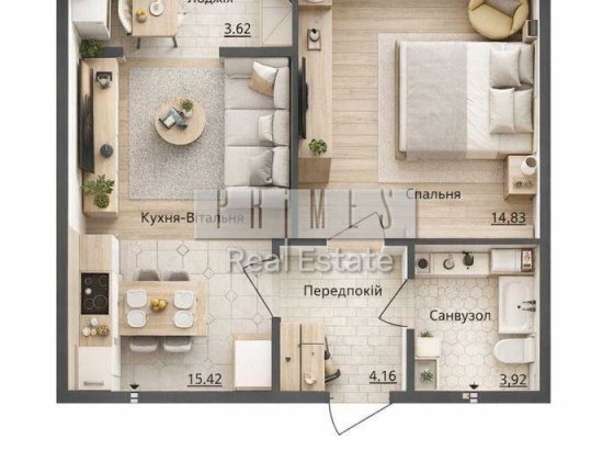 Продаж 1кім квартира ЖК Нова Англія Максимовича 24 Васильківська Киев