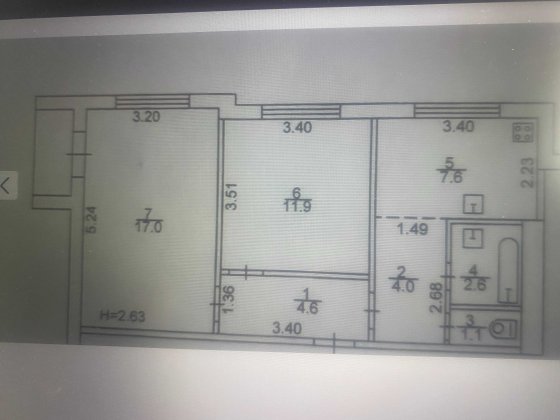 Залютино 2 комнатная Харків