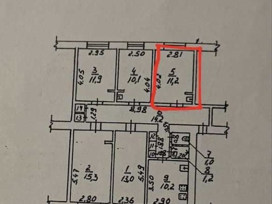 ! Комнатная квартира в камуне На Краснова Одесса