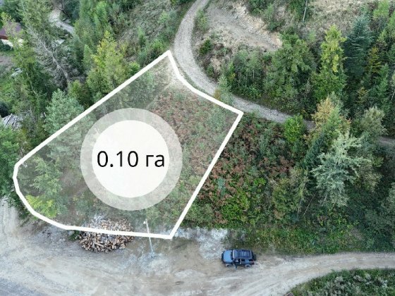 Земельна ділянка в Микуличині 0.10 га. Яремче