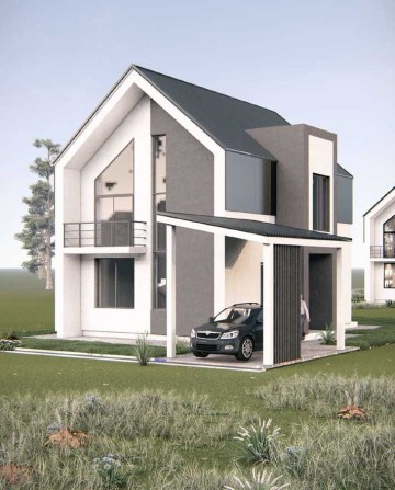 Сучасний котедж в КМ BB Park, 101м2, 4сот. між Бояркою та Білогородкою - фото 1