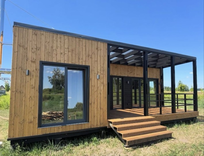 Модульно каркасний будинок для комфортного життя 54 м² під ключ - фото 1