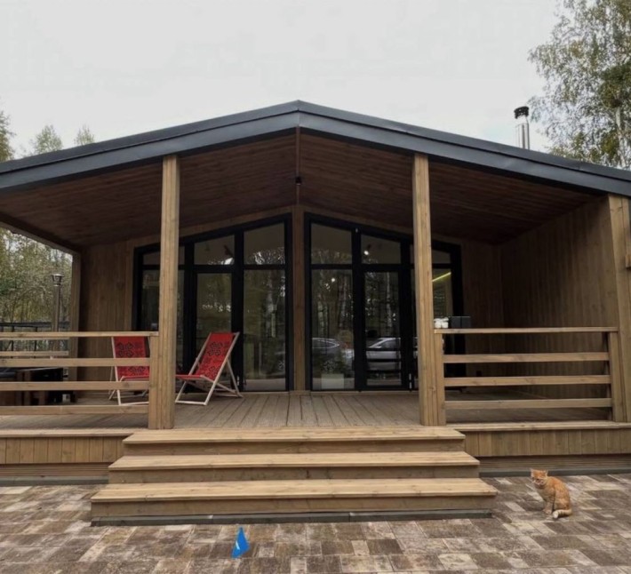 Модульний дім, будинок під ключ, каркасне будівництво, будинок мрії - фото 1