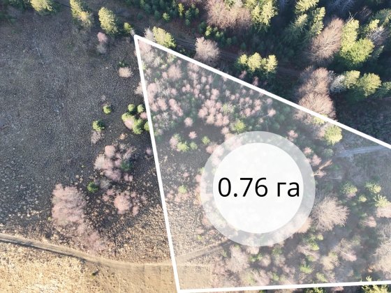 Земельна ділянка у Микуличині 0.76 га Яремче