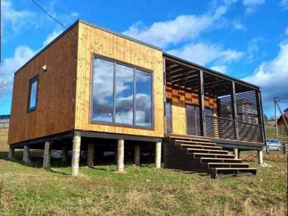 Каркасний будинок 42 м2 під ключ Модульний будинок з монтажем Дрогобич