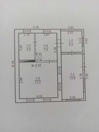 Продам будинок 64 м² з ділянкою 11 соток у межах міста - фото 1