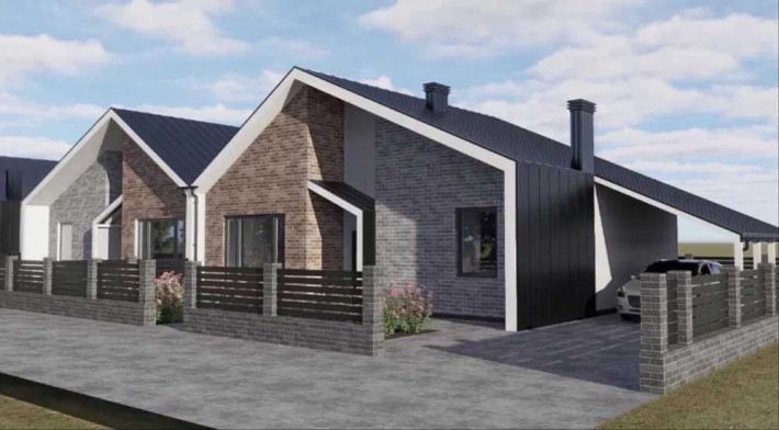 Продаж дуплекса 100м2 з терасою. Газ. Розтермінування. З наповненням. - фото 1