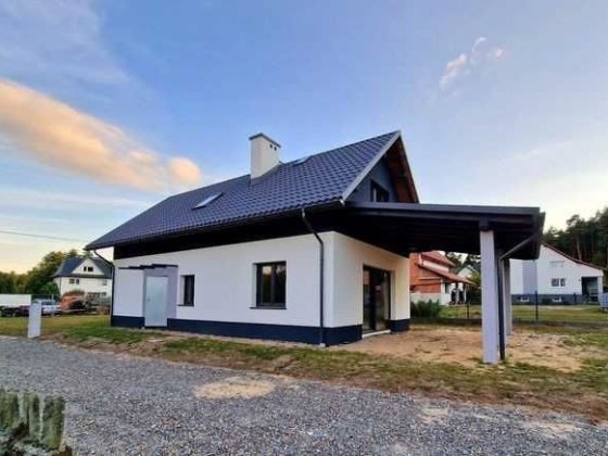 120м2 Коробка з готовим фасадом,Озерна