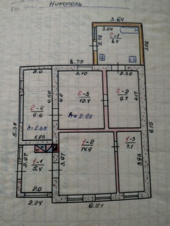 Пів будинку ,верх першого кв - фото 1