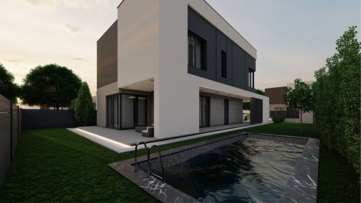 Вілла з басейном, будинок Вінниця - фото 1