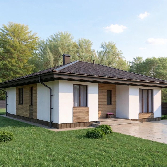 Будинок в котеджному містечку 'LEDOVSKIY 2.0' 40233 - фото 1