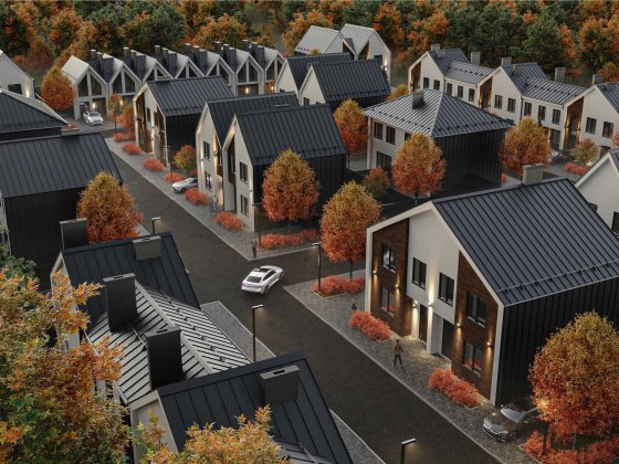 Дуплекс  у селі Струмівка на 105 м2 Струмовка