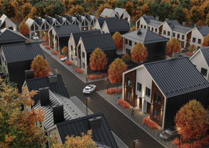 Дуплекс  у селі Струмівка на 105 м2 - фото 1