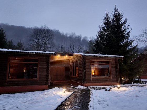 Продам дом со сруба в лесу, западная Украина. VIP резиденция.