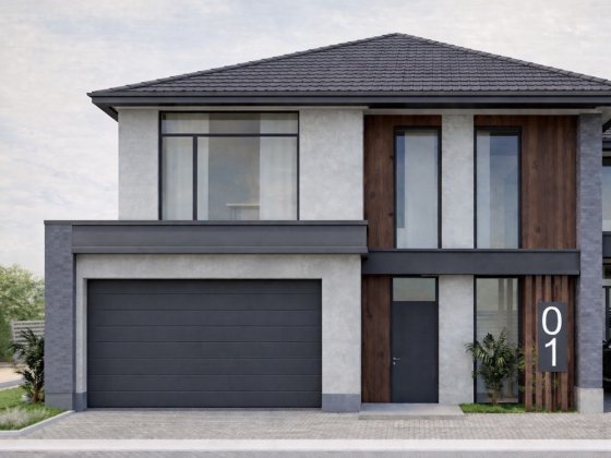 Будинок у фасаді Крихівці Крихівці