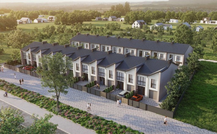 Крайній таунхаус з ПРИВАТНИМ двором! ЗАБУДОВНИК - фото 1