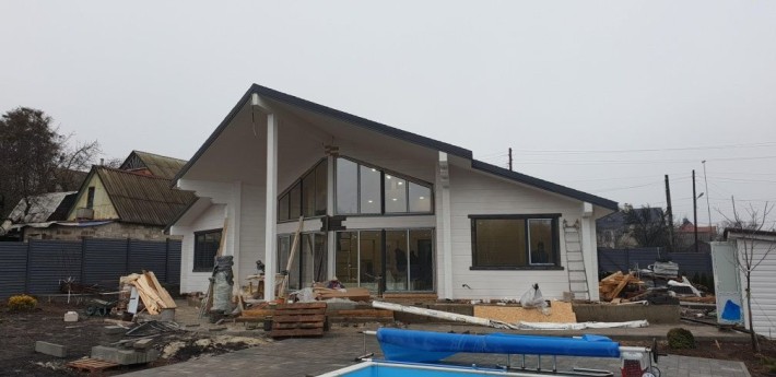 Ворохта.  Каркасний Будинок в Карпатах за проектом Перлина - фото 1