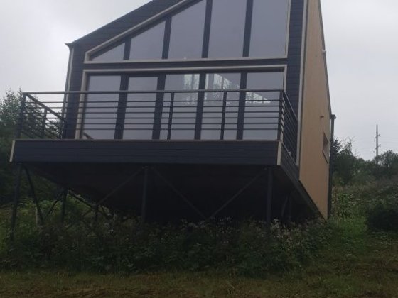 Котедж. Каркасний Будинок в Карпатах за проектом Куб. Ворохта Ворохта