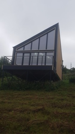 Котедж. Каркасний Будинок в Карпатах за проектом Куб. Ворохта - фото 1