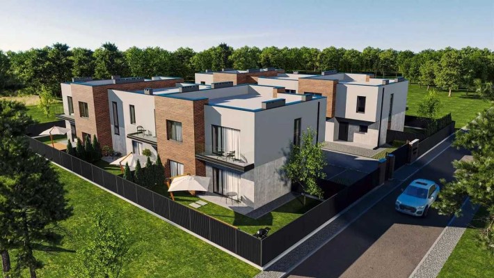 Продаж кутового Таунхауса - 100м2, в містечку кортежного типу - 2сот - фото 1