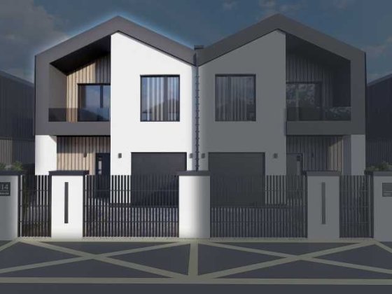 Будинок дуплекс 132 м² 2 сот гараж (газ) балкон всі міськ комунікації Крихівці