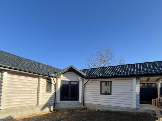 Продається будинок із зруба біля лісу. Обмін Клузів