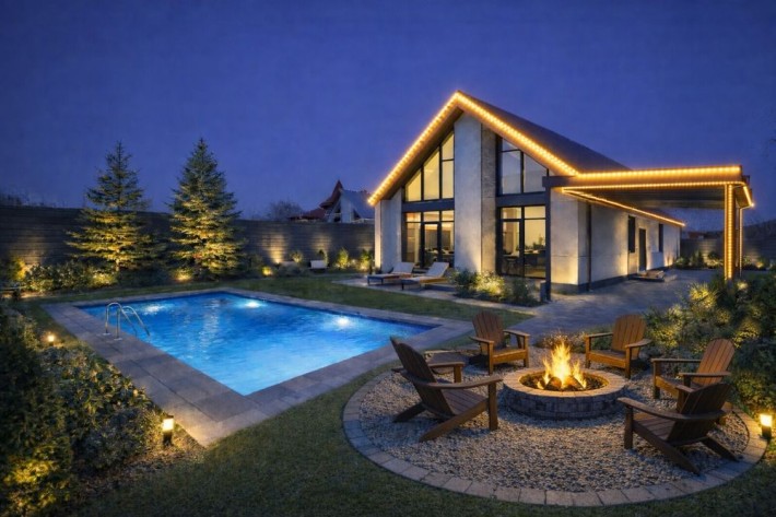 Новий сучасний будинок з другим світлом та великою кухнею-вітальнею! - фото 1