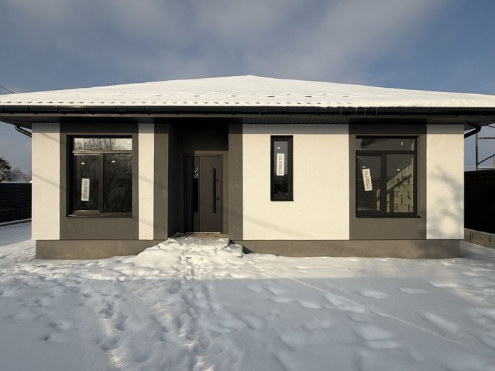 Одноповерховий будинок 100 кв.м з газом, с.Білогородка - фото 1