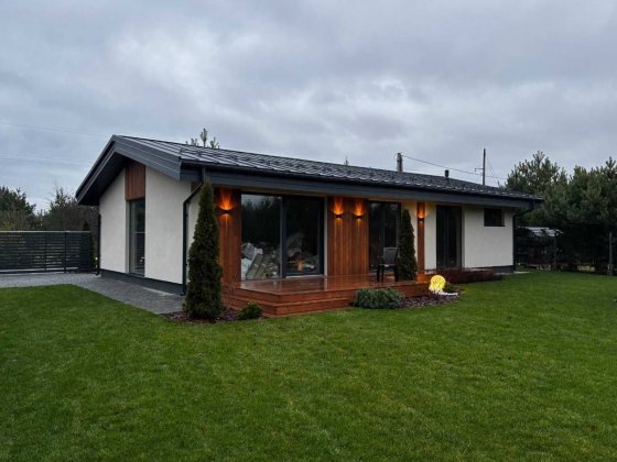 Новий котеджний проєкт у Білогородці | Будинки серед сосен